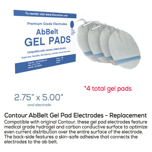 Gel Pads for Contour AbBelt - GEL PADS for Contour Core Sculpting